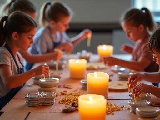Candle making workshop