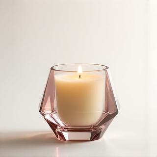 Geometric glass vessels