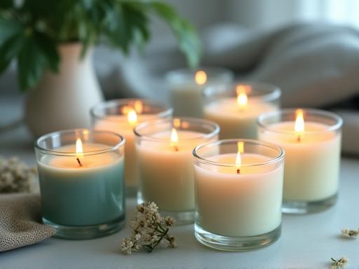 Mood setting candles