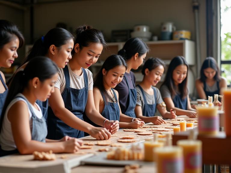 TalaWick artisan team